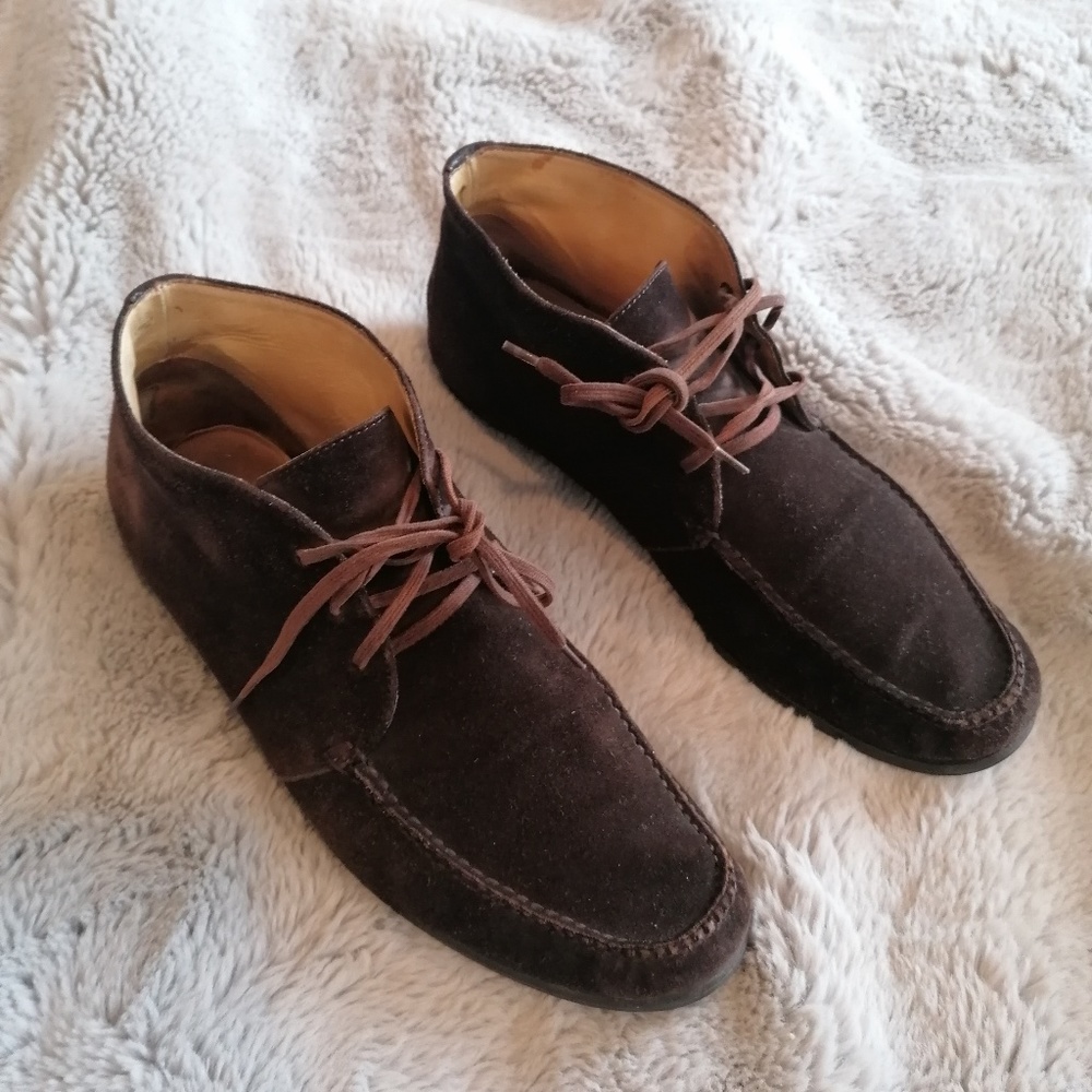 Fairmount leather and suede shoes, great condition, size 8.5